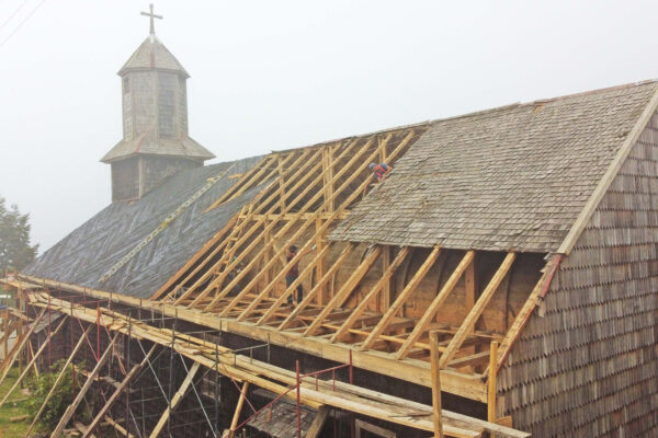 Restauración de Cubierta Iglesia de la Inmaculada Concepción de Calen