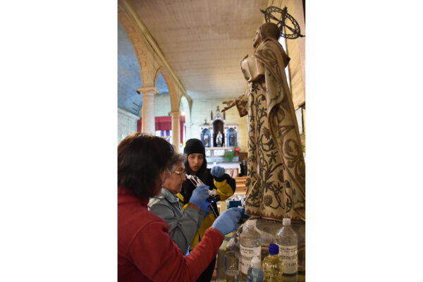 Reparación lado norte techumbre Iglesia Nuestra Señora del Rosario de Chonchi