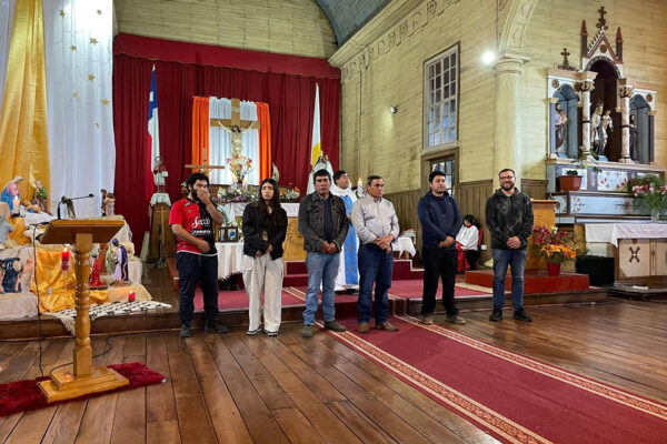 Obra de emergencia paramentos laterales y culata Iglesia Nuestra Señora del Rosario de Chonchi