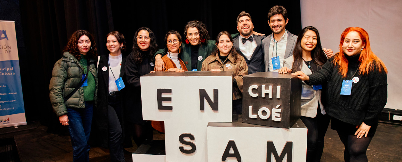 organizadores del festival ensambla Chiloé