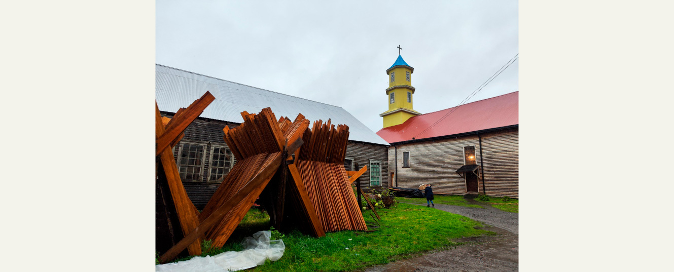 reparación iglesia de chonchi